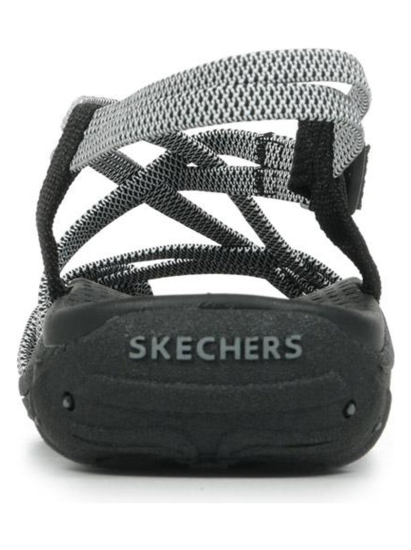 Sandales Skechers Reggae Irie Mon Noir Blanc - Kiabi
