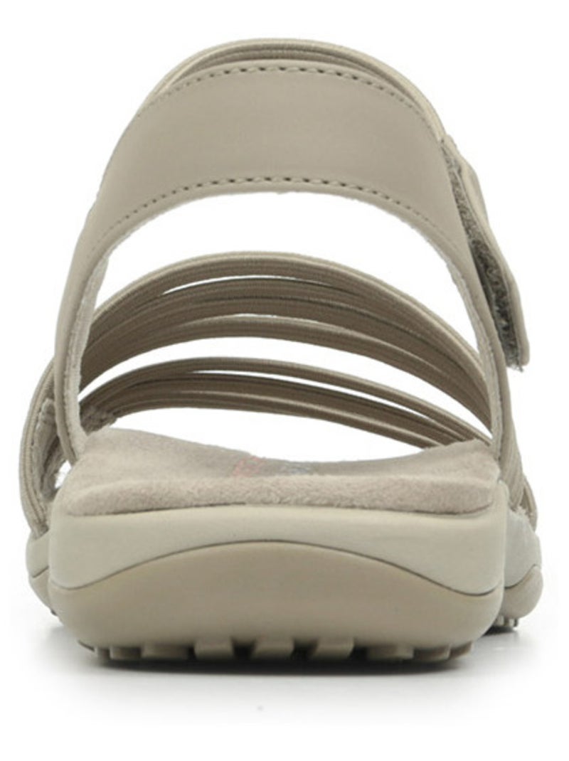 Sandales Skechers Reggae Slim Coffee Run Beige - Kiabi