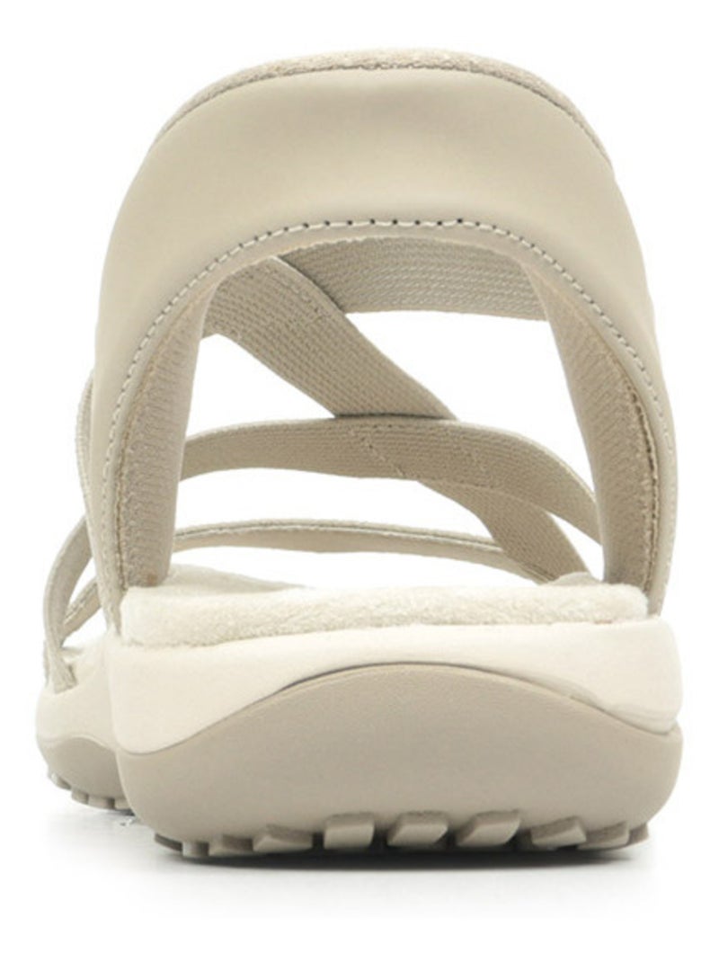 Sandales Skechers Reggae Slim Stretch Flex Beige - Kiabi