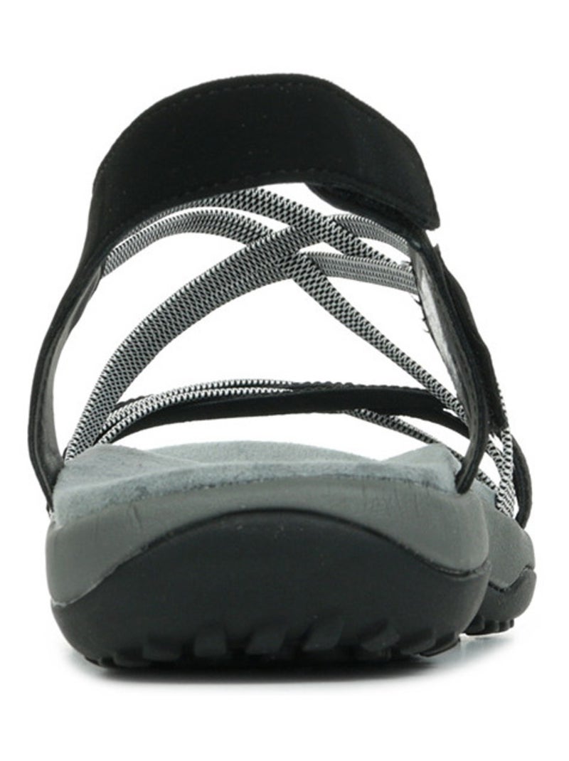 Sandales Skechers Reggae Slim Takes Two Noir Gris - Kiabi