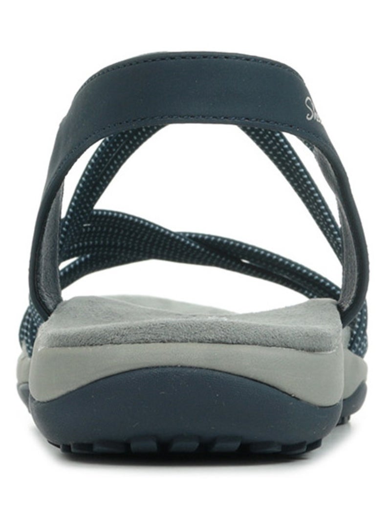 Sandales Skechers Reggae Slim Turn It Up Bleu marine - Kiabi