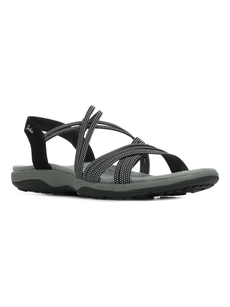 Sandales Skechers Reggae Slim Turn It Up Noir - Kiabi