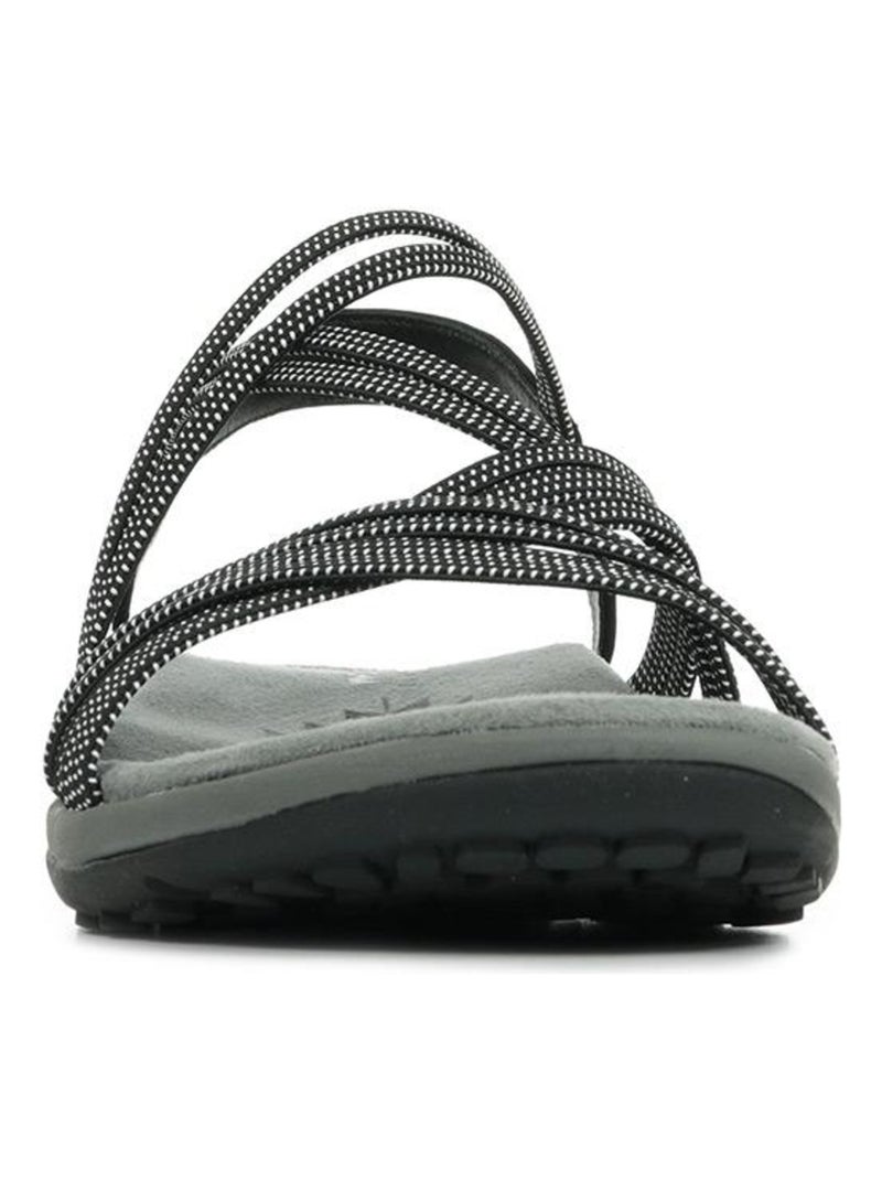 Sandales Skechers Reggae Slim Turn It Up Noir - Kiabi