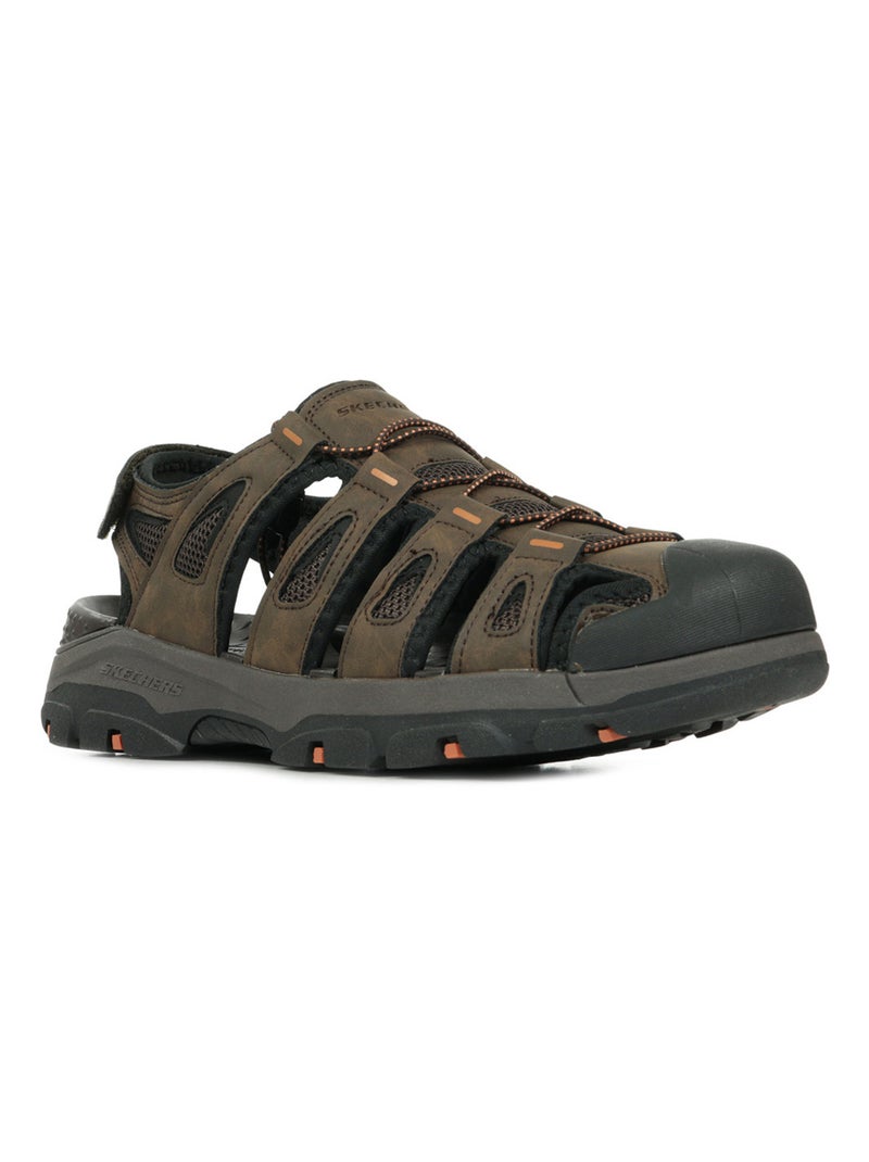 Sandales Skechers Tresmen - Outseen Marron - Kiabi