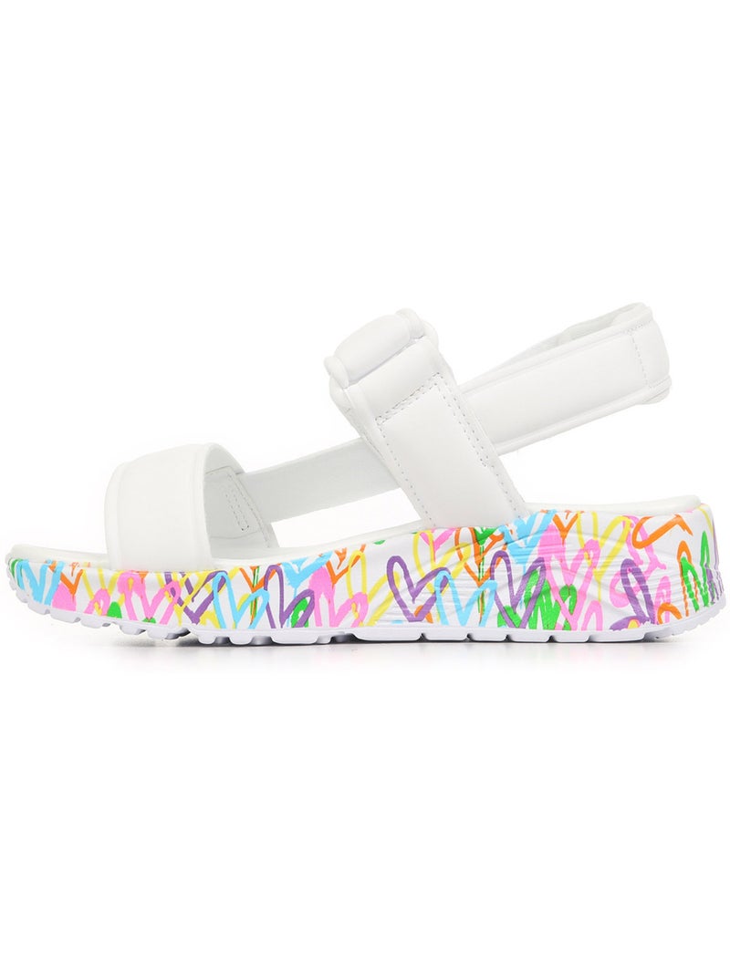 Sandales Skechers Uno Lite Sandal Sunny Love Blanc - Kiabi