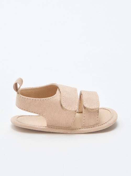 Sandales souples avec 2 brides - Kiabi