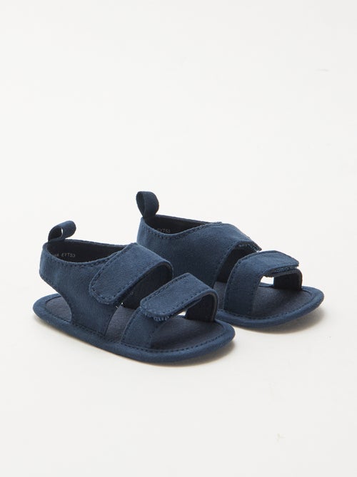 Sandales souples avec 2 brides - Kiabi