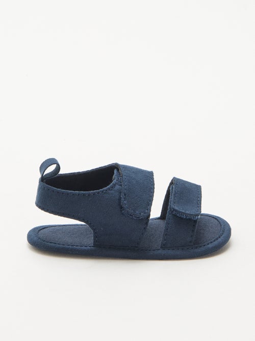 Sandales souples avec 2 brides - Kiabi