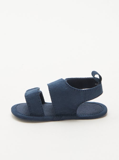 Sandales souples avec 2 brides - Kiabi