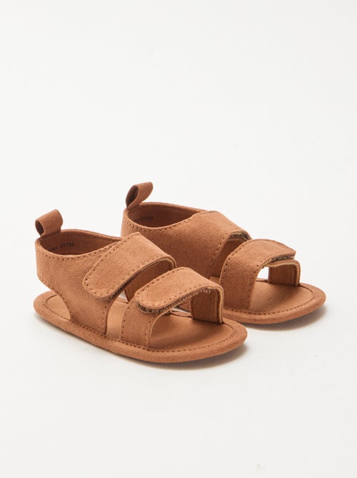 Sandales souples avec 2 brides - Kiabi