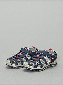 Sandales sport à scratchs - Kiabi