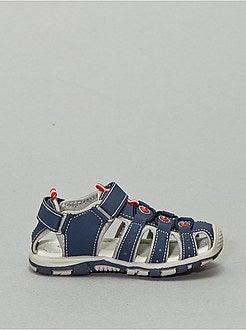 Sandales sport à scratchs - Kiabi