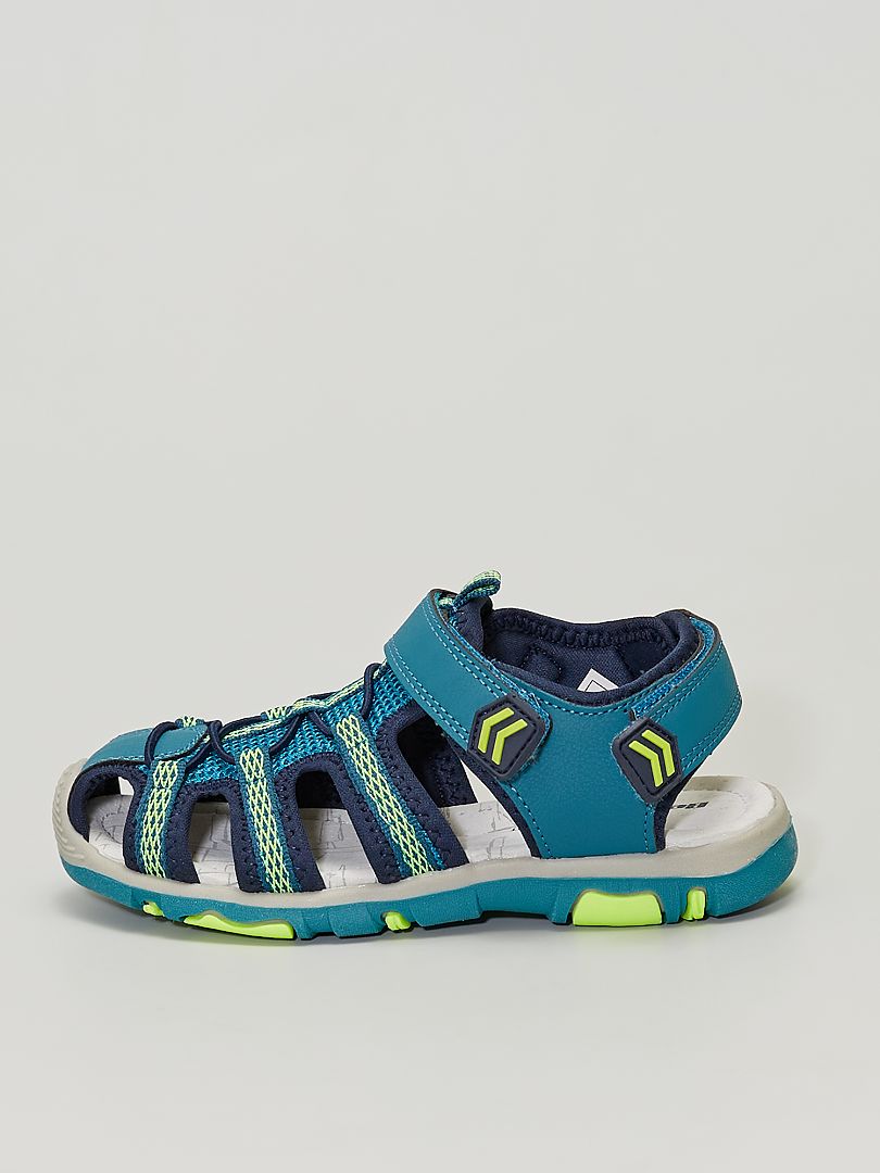 Sandales sport bleu - Kiabi