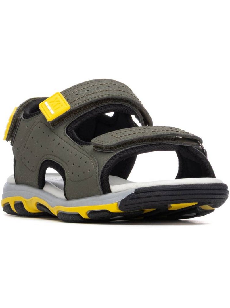 Sandales sport garçons Kaki - Kiabi