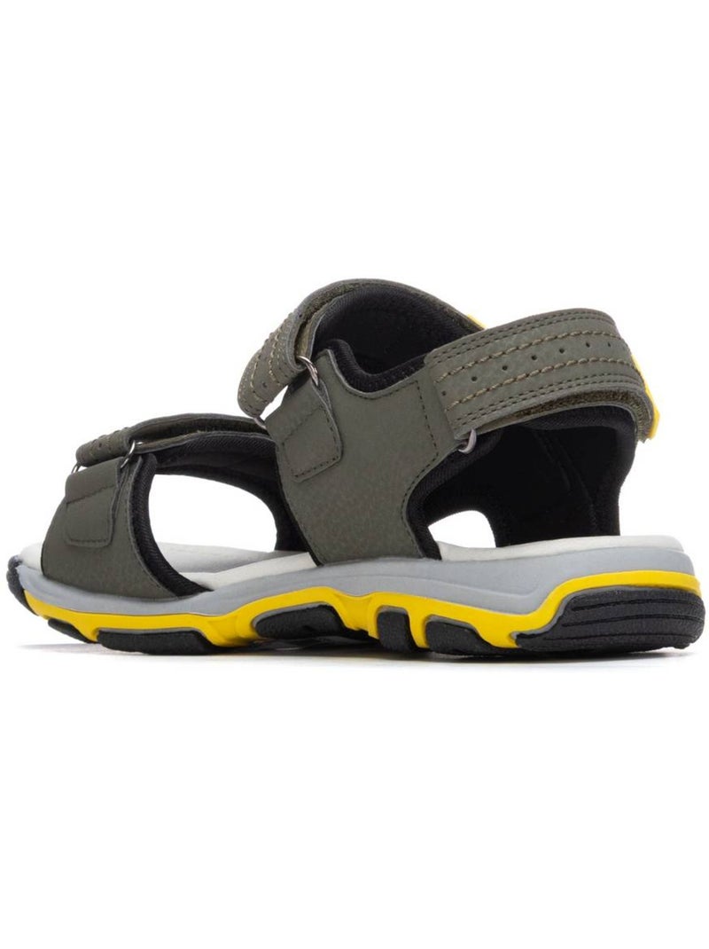 Sandales sport garçons Kaki - Kiabi