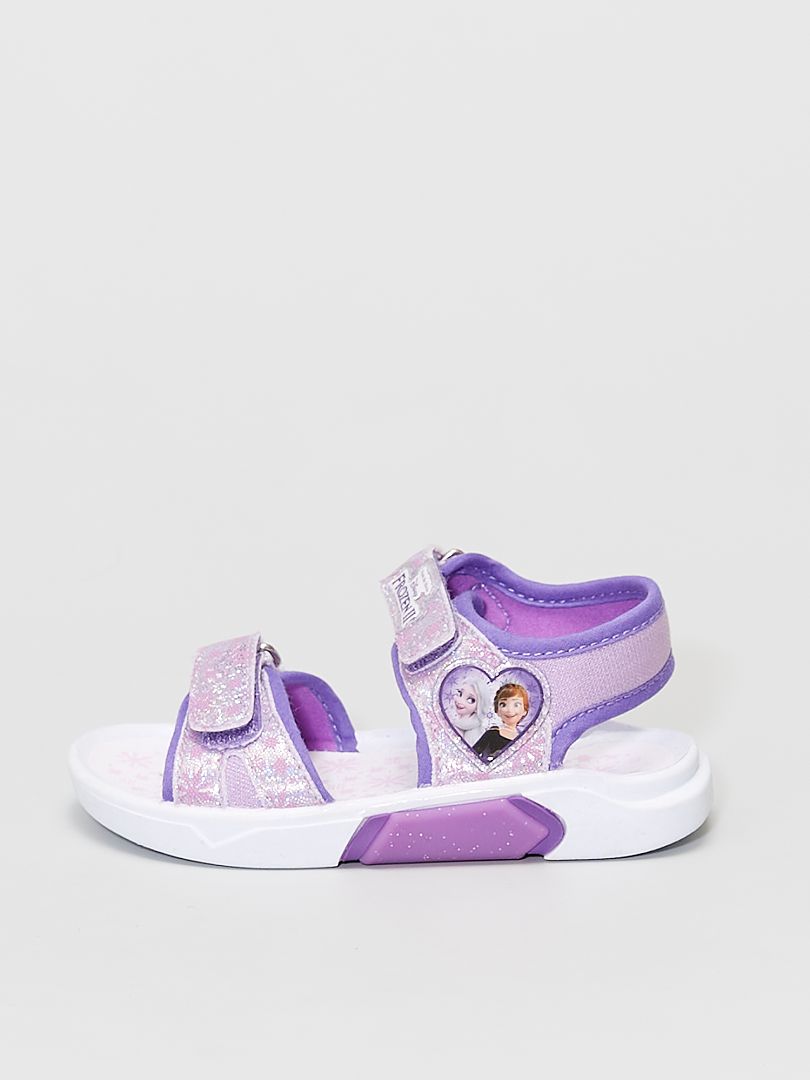 Sandales sport 'La Reine des neiges' 'Disney' violet - Kiabi