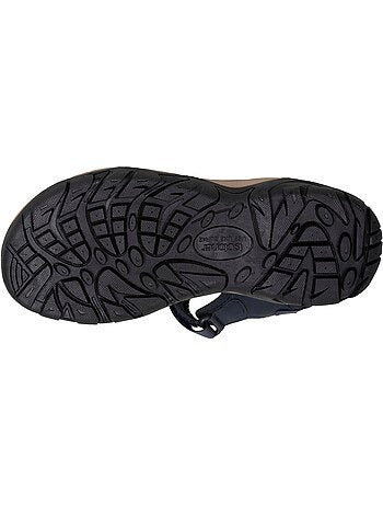 Sandales sport, semelle confortable et légère, sandale de plage, piscine, randonnée, Isotoner