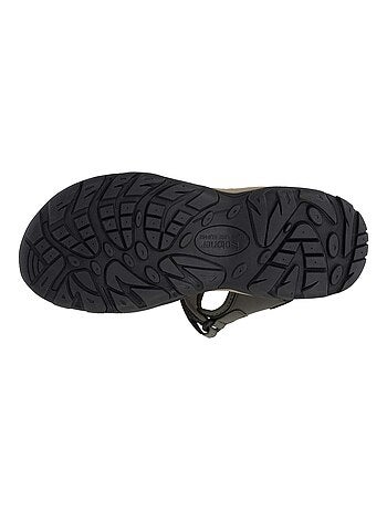 Sandales sport, semelle confortable et légère, sandale de plage, piscine, randonnée, Isotoner