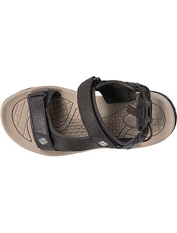 Sandales sport, semelle confortable et légère, sandale de plage, piscine, randonnée, Isotoner