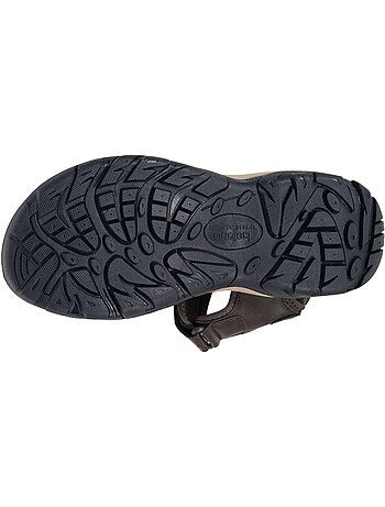 Sandales sport, semelle confortable et légère, sandale de plage, piscine, randonnée, Isotoner