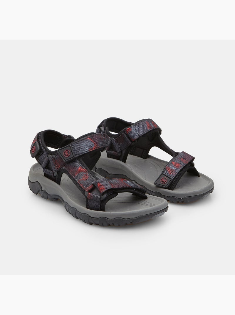 Sandales sportives avec bride Weinbrenner Noir - Kiabi