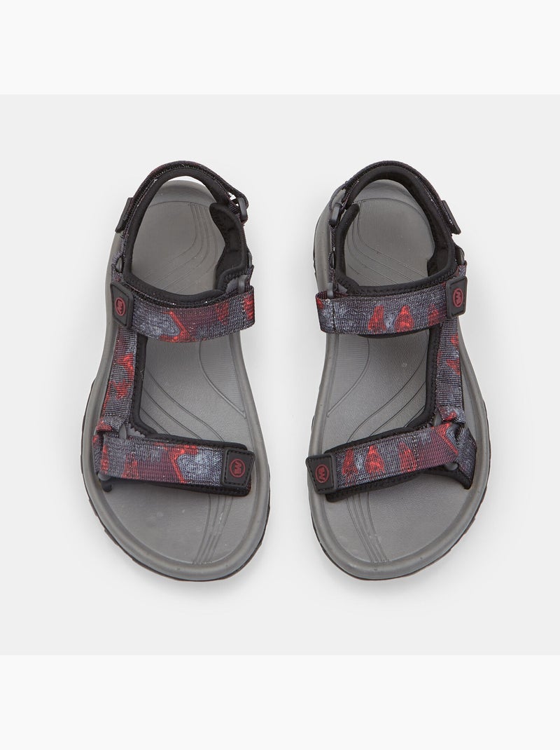 Sandales sportives avec bride Weinbrenner Noir - Kiabi