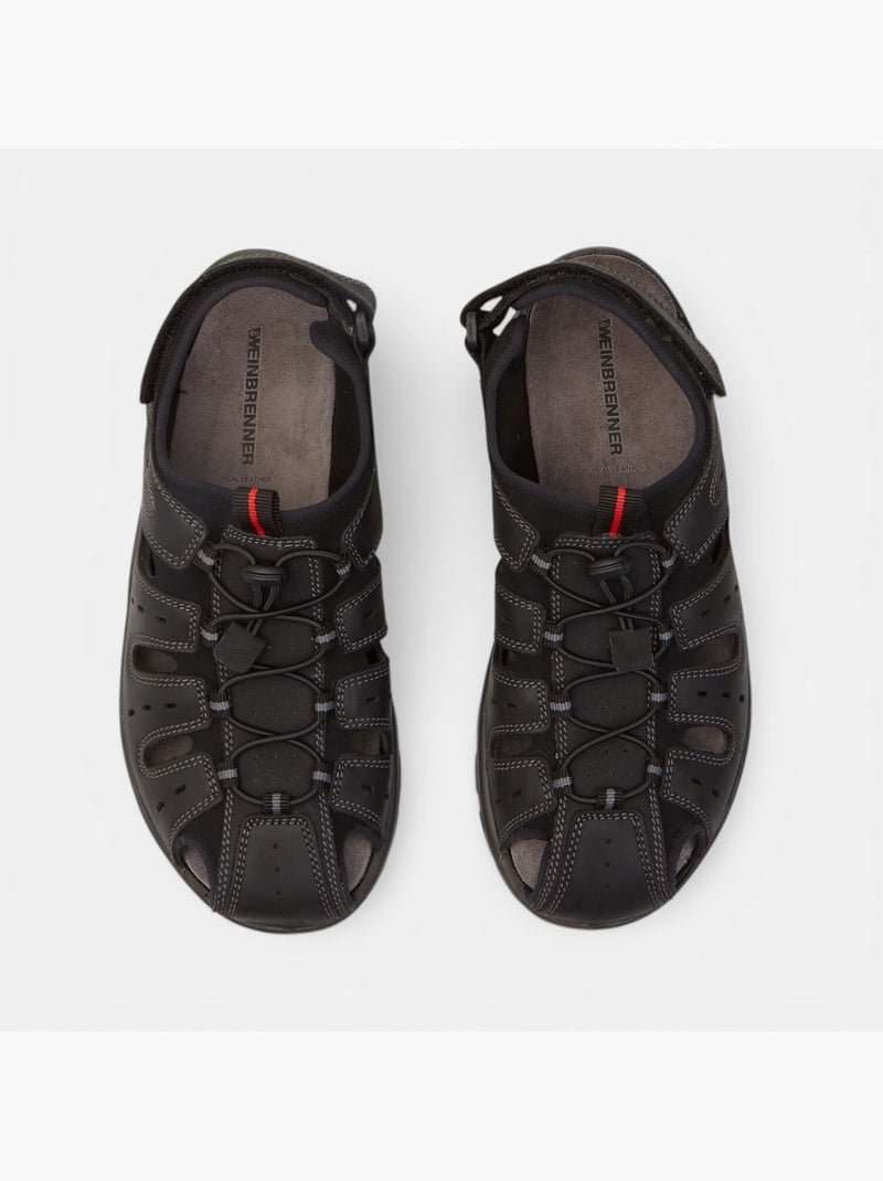 Sandales sportives Noir - Kiabi
