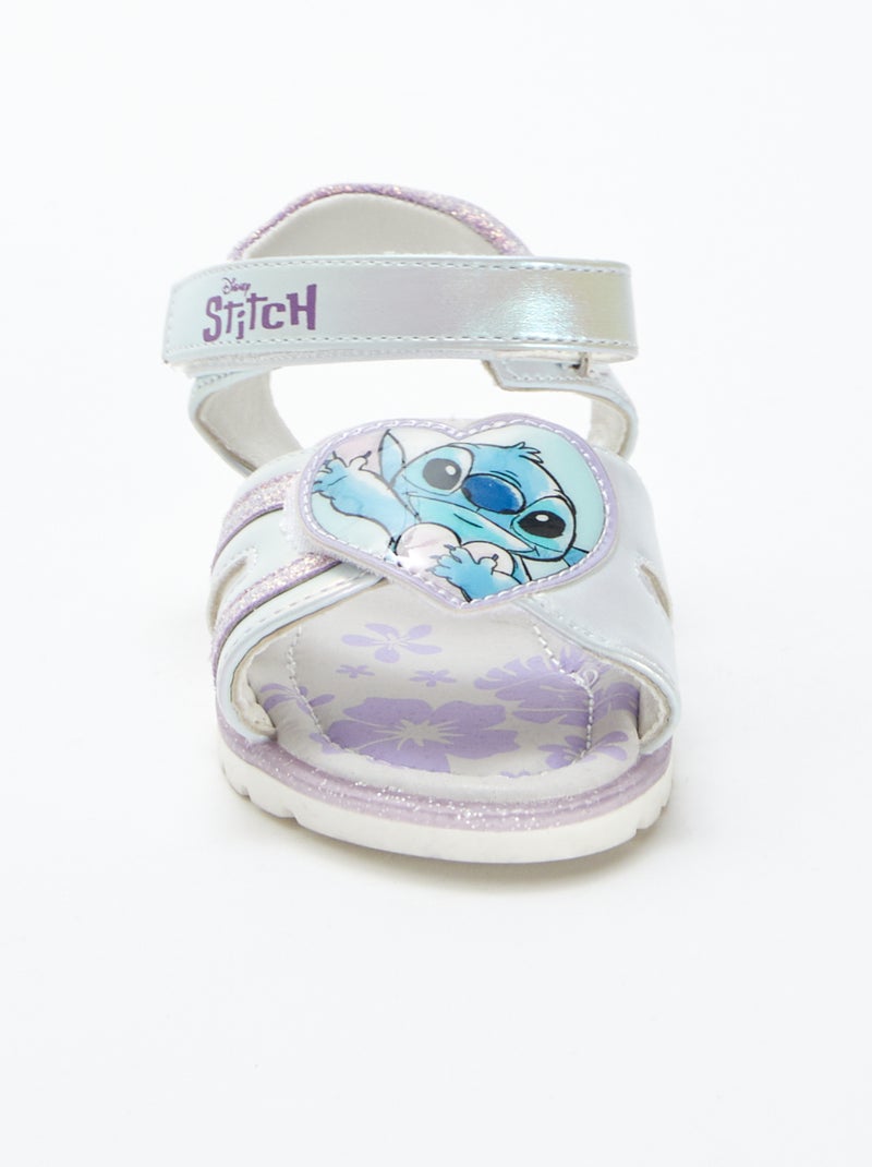 Sandales 'Stitch' 'Disney' à scratchs BLEU - Kiabi