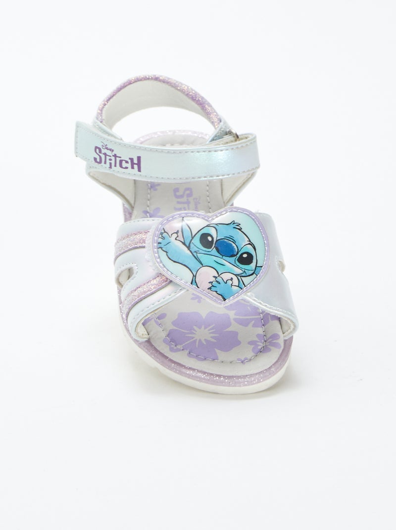 Sandales 'Stitch' 'Disney' à scratchs BLEU - Kiabi