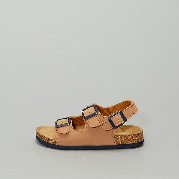 Sandalettes cuir Bébé - camel, Bébé - Vetement et déco Cyrillus