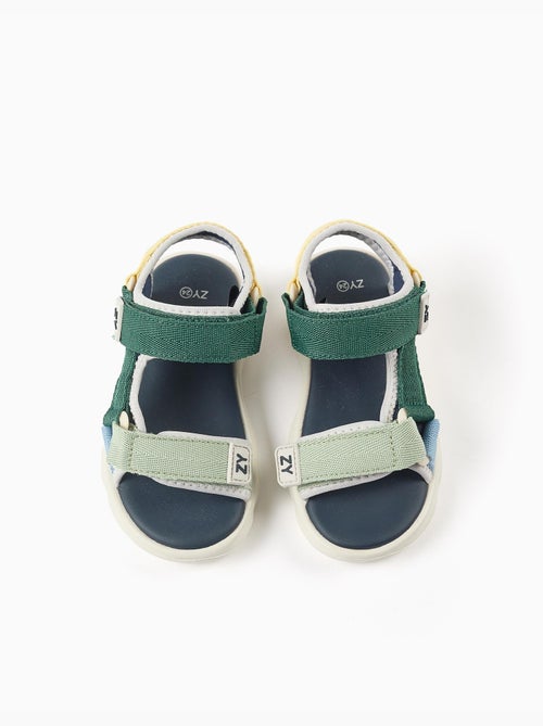 Sandales Superlight avec brides à scratch - Kiabi