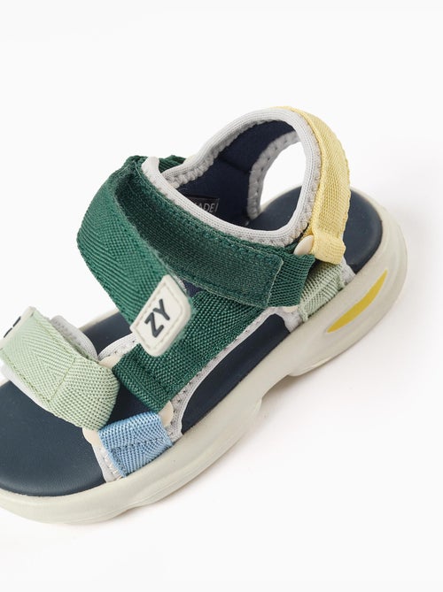 Sandales Superlight avec brides à scratch - Kiabi