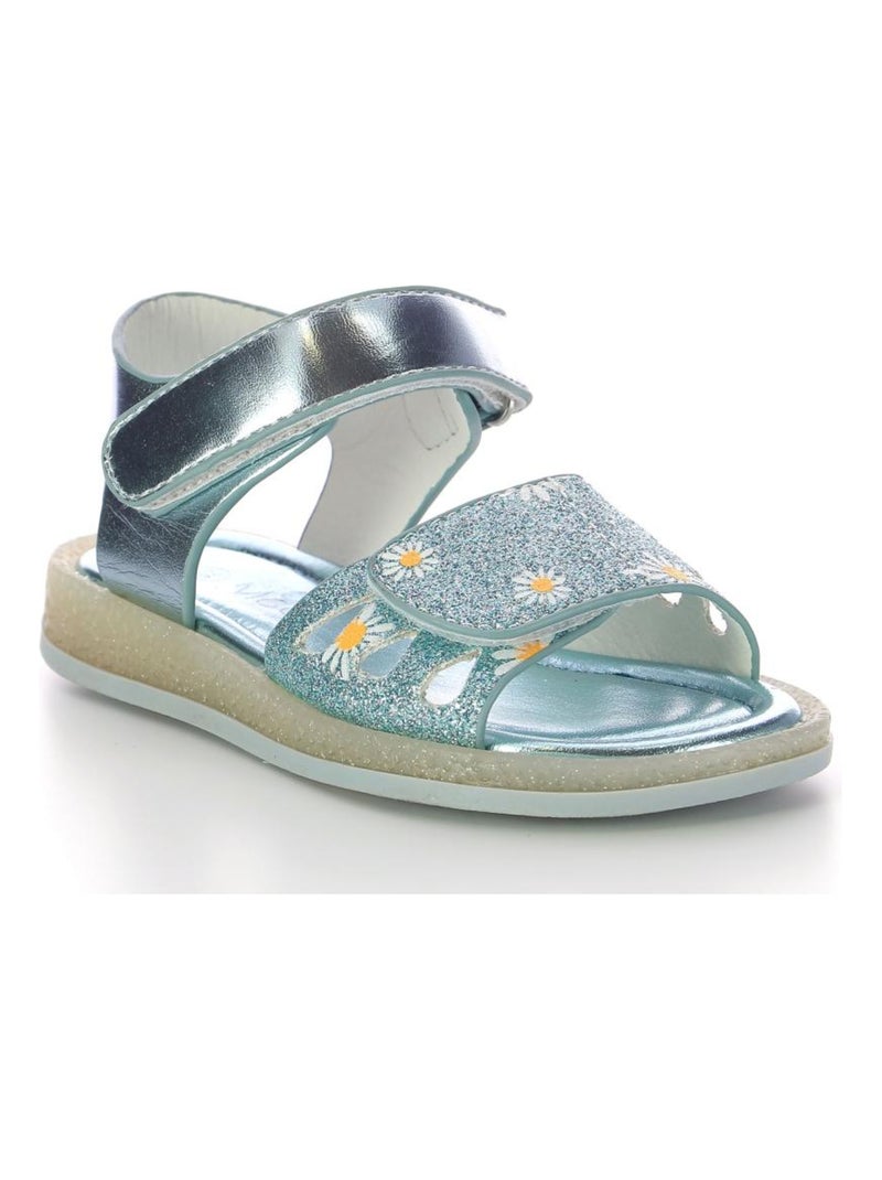 Sandales Synthetique Liboo Mod 8 Bleu - Kiabi