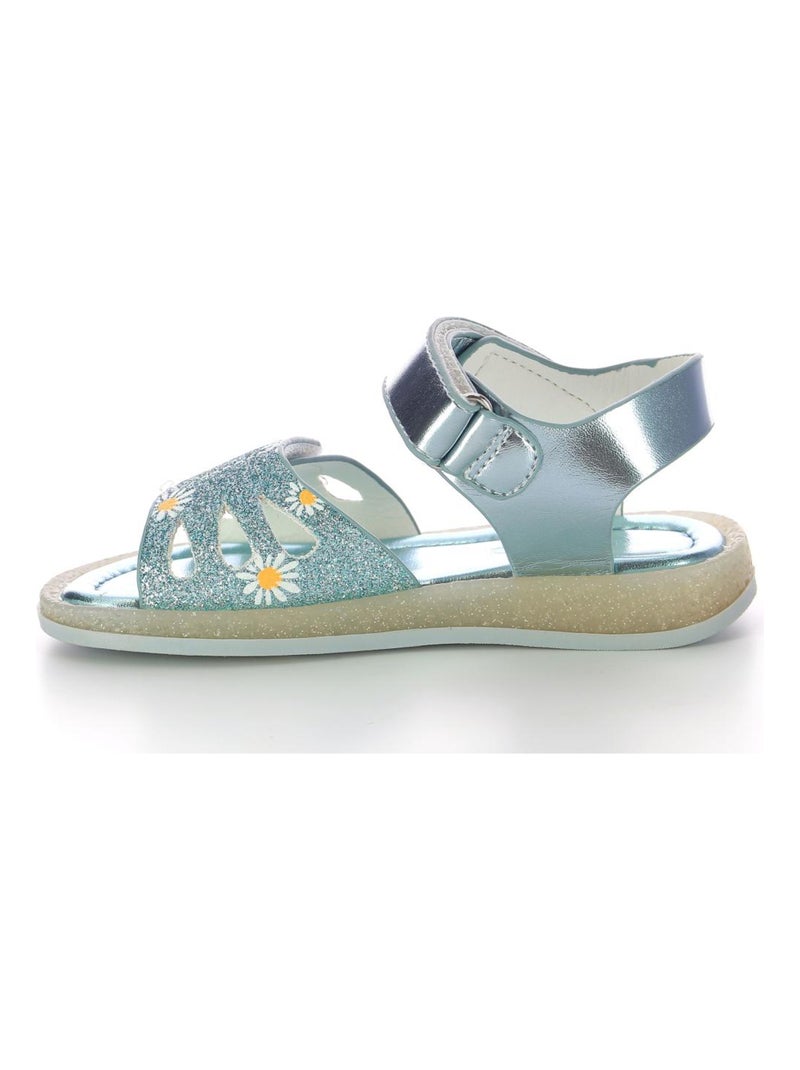 Sandales Synthetique Liboo Mod 8 Bleu - Kiabi