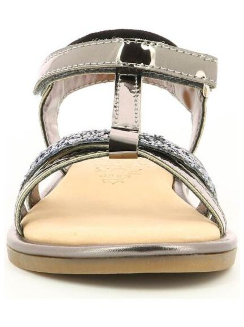 Sandales Synthetique Paradis Mod 8 Gris - Kiabi