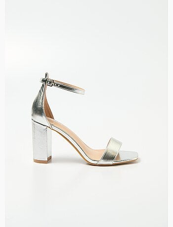 Sandales talon haut bout carré à brides - AFIBEL