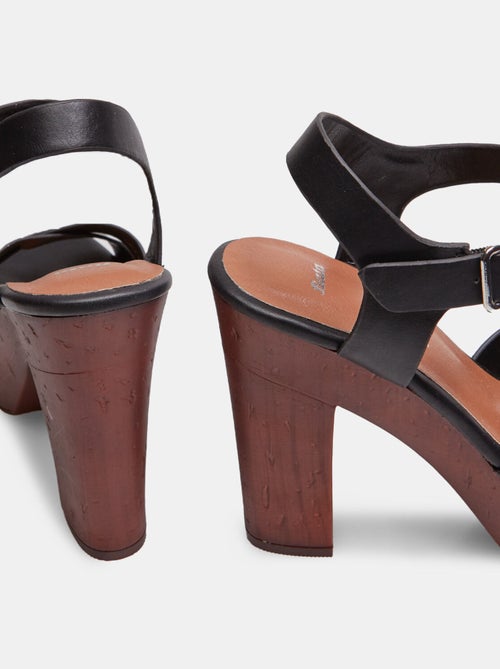 Sandales talon large et plateau BATA - Kiabi