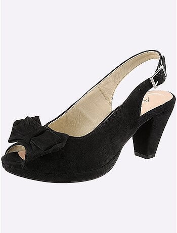 Sandales Textile Doux En Synthétique Velours - Taille Standard - Helline