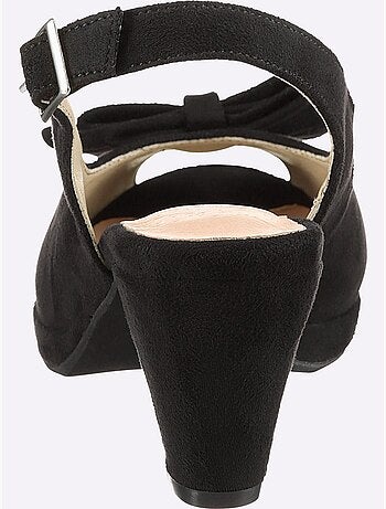 Sandales Textile Doux En Synthétique Velours - Taille Standard - Helline