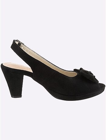 Sandales Textile Doux En Synthétique Velours - Taille Standard - Helline