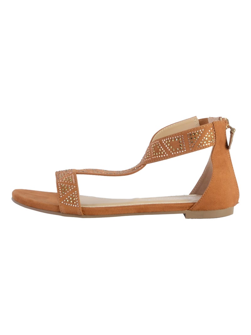 Sandales The Divine Factory GD3948 Marron - Kiabi