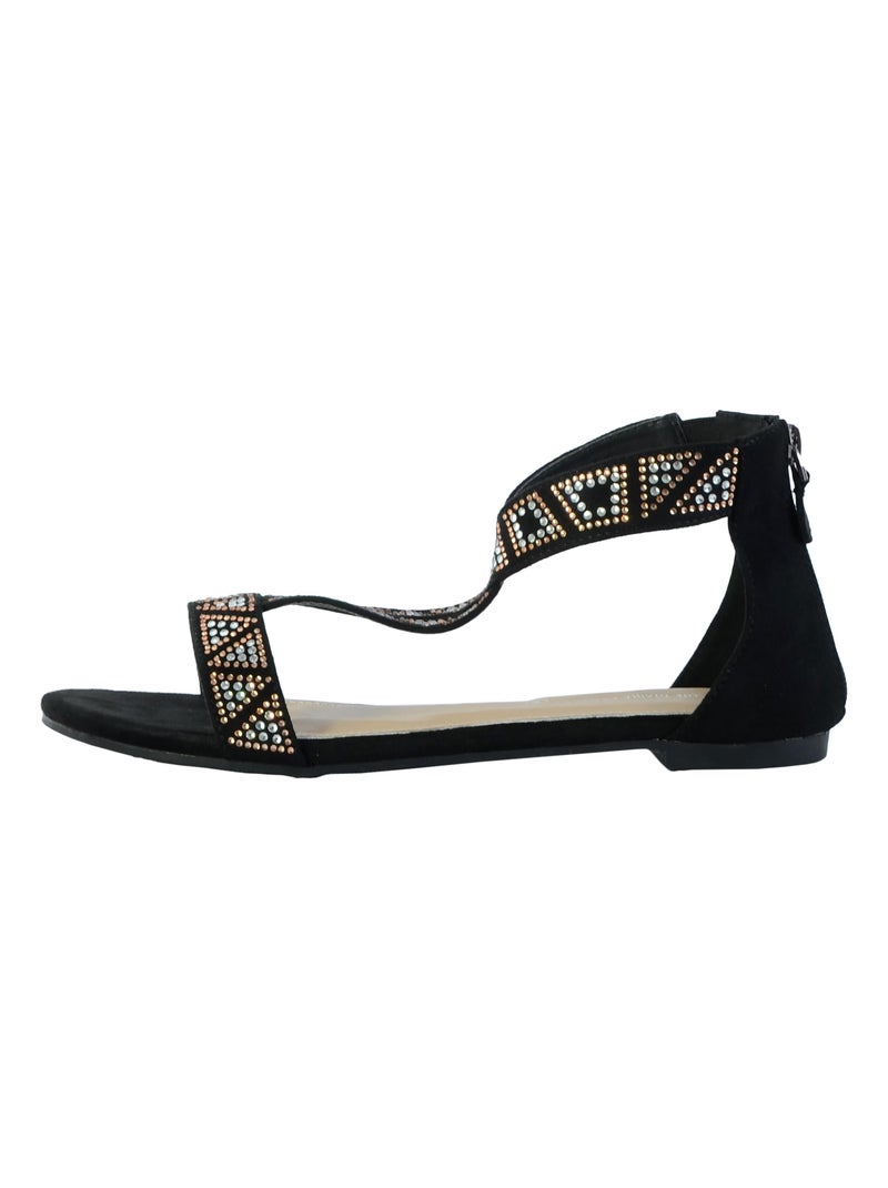 Sandales The Divine Factory GD3948 Noir - Kiabi
