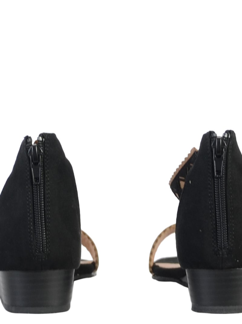 Sandales The Divine Factory GD3949 Noir - Kiabi