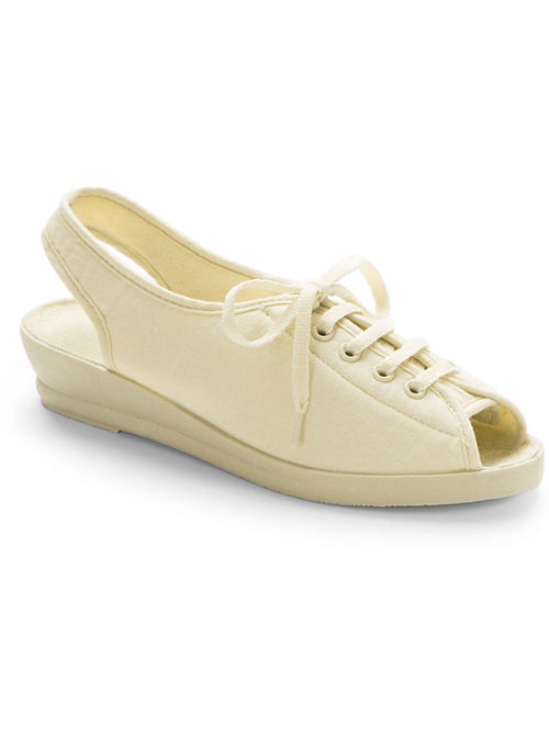 Sandales toile intérieur éponge - PEDICONFORT - Kiabi