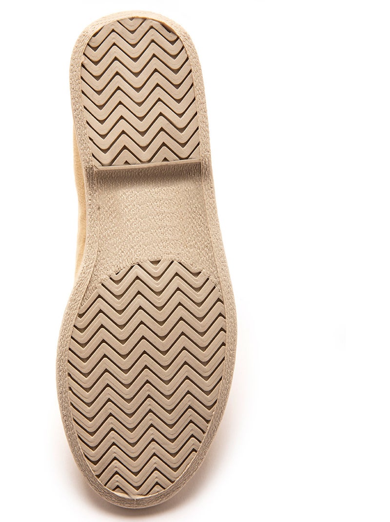 Sandales toile ouverture totale - PEDICONFORT Beige - Kiabi