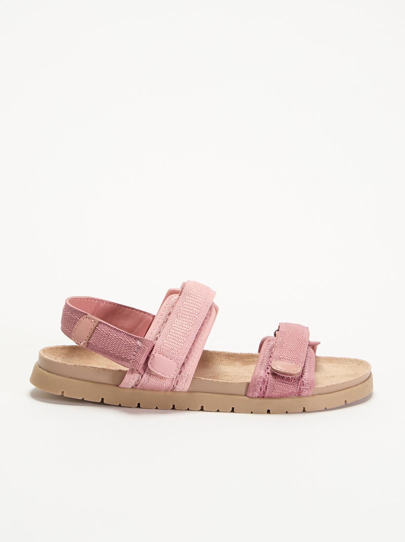 Sandales trekking Rose - Kiabi