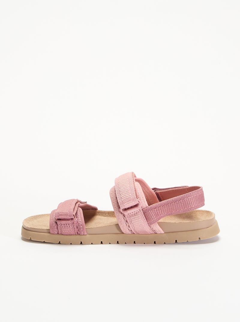 Sandales trekking Rose - Kiabi