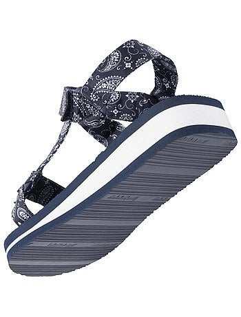 Sandales très confortables, attaches faciles Isotoner