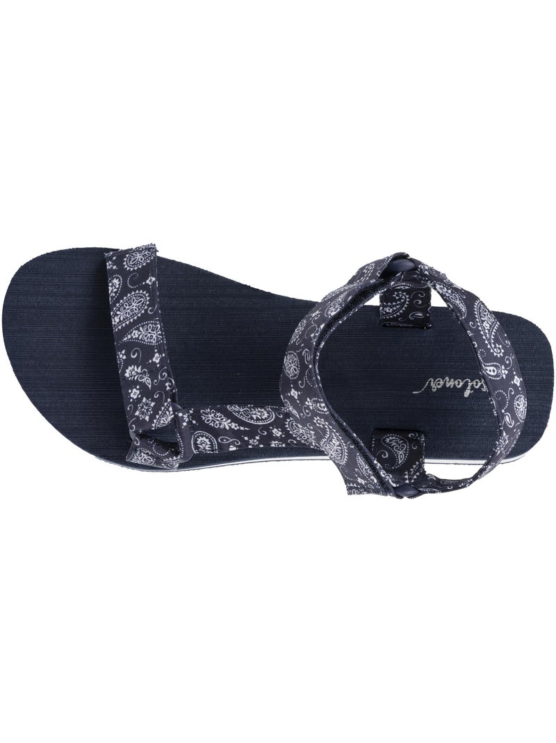 Sandales très confortables, attaches faciles  Isotoner Bleu marine - Kiabi