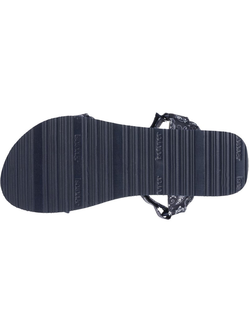 Sandales très confortables, attaches faciles  Isotoner Bleu marine - Kiabi